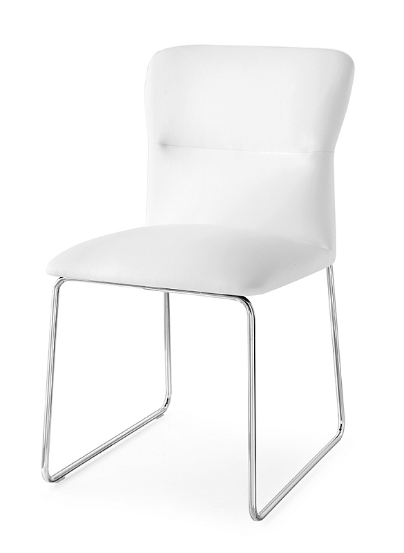 Стул мягкий FRIDA / ФРИДА Белый CB1806SKP77S92