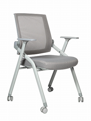 Стул офисный NORDEN Сёркл грэй / Circle grey серый 852-A2