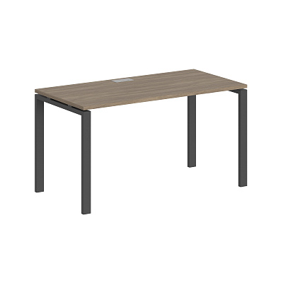 Офисный стол Norden Сигма 1600х800 (м/к 60х30) SG.209.OD.63.AN Дуб темный / Антрацит