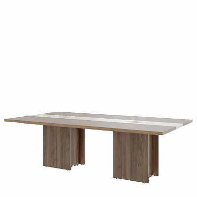 Стол для переговоров Pointex Артвуд (Artwood) ATW37970023 дуб капучино / бежевый