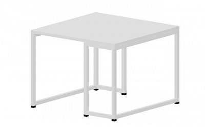 Стол журнальный квадратный 60х60х45см Inspira (GDB) Линк (Link) LKCT0606BLBL белый