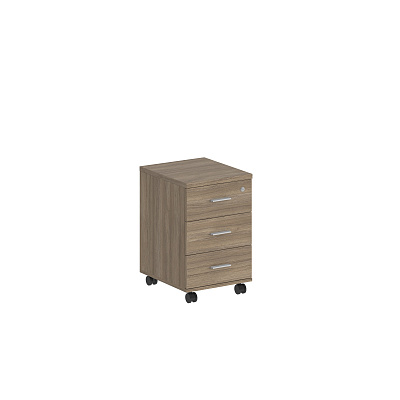 Тумба мобильная NORDEN Сигма с 3 ящиками / с замком (404х460х619) SG.611.OD.OD