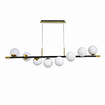 Подвесная люстра Arte Lamp Alcor черный, белый A2224SP-8BK