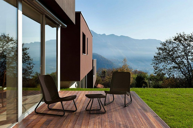 Комплект для балкона Keter Рио Патио (Rio Patio set) Коричневый 17197637