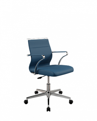 Офисное кресло МЕТТА ErgoLife S W M4-167K - Ткань(Багама) /Ach46/Wh12/K15cF(M01.B22.G42.W02) Синий