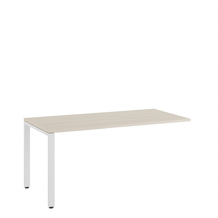 Удлинитель стола Pointex Тесс (Tess) TES38119731 дуб шамони светлый / белый