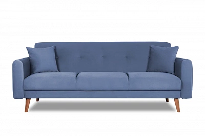 Диван Finsoffa Паэн (PAEN) велюр (795 синий)