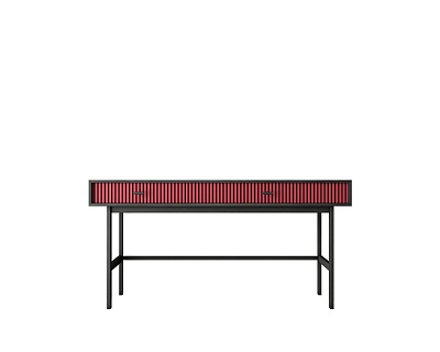 Тумба Этажерка Emerson (Эмерсон) Red (Ред) EM22/red/L