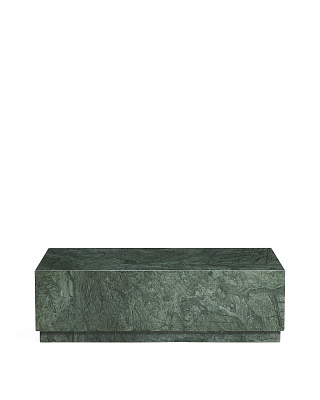 Журнальный столик La Forma Sorein из зеленого мрамора 100 x 50 см 451201