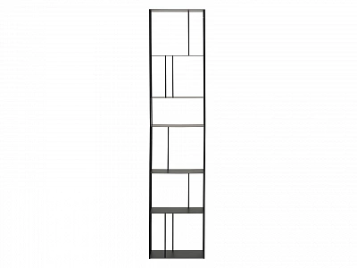Стеллаж OgogoHome Shelf узкий высокий черный 927276